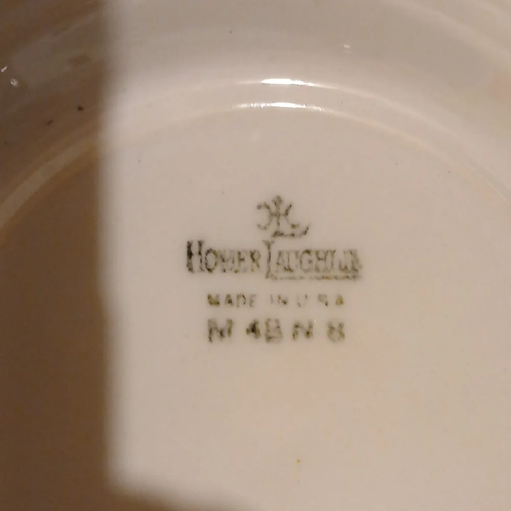Vintage Cream Decorative Plates Set
